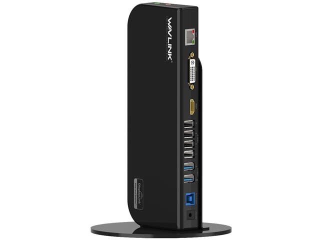Wavlink USB C Dual 4K HDMI&DP Universal Docking, with 60W Power Delivery, Dual 4K@60Hz, Single 5K@60Hz Displaylink Dock 2 x HDMI, 2 x DisplayPort, Gigabit Ethernet, 2 x USB-C Ports, 4 x USB 3.0, Audio