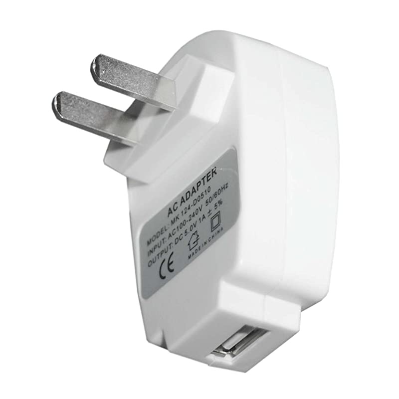 Ionic USB Home Wall Travel Charger for The New iPod Touch New Apple iPod Touch 5 5th Generation 5G 2012 New Model