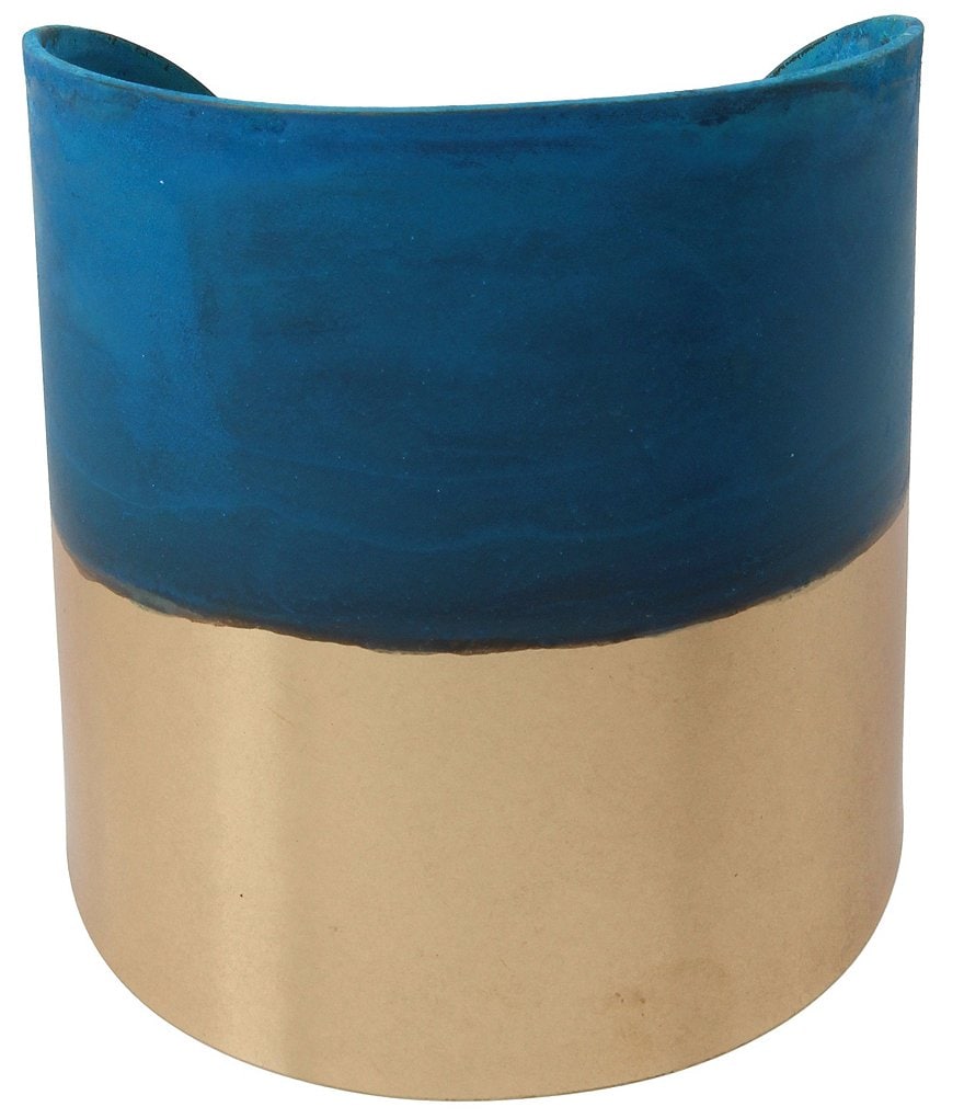 Robert Lee Morris Soho Patina Wide Cuff Bracelet