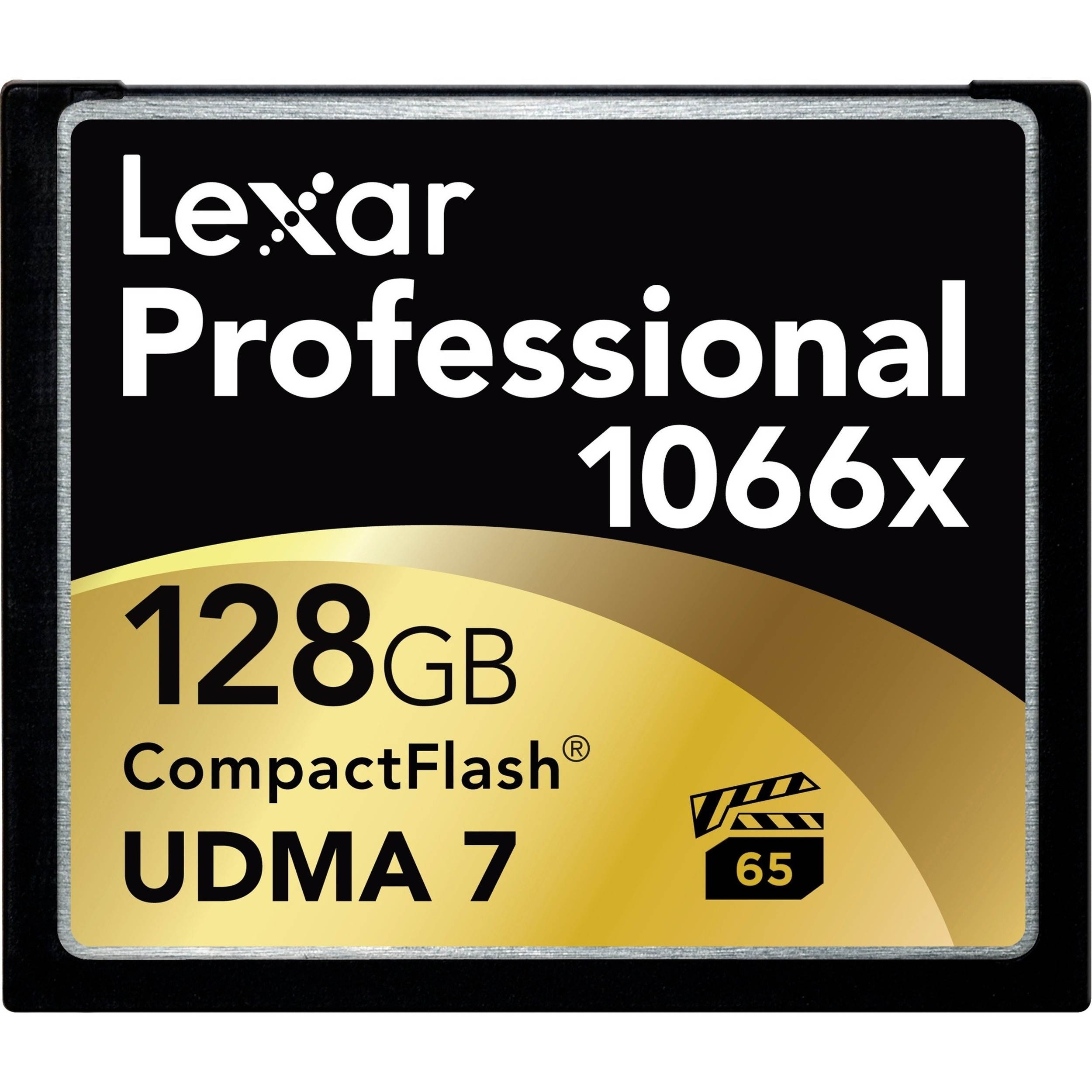 lexar professional 1066 x 128gb vpg65 compactflash card up to 160mb/s read w/free image rescue 5 software lcf128crbna1066