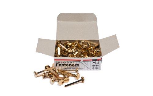 Brass Paper Fasteners 1 1/2 100/Box