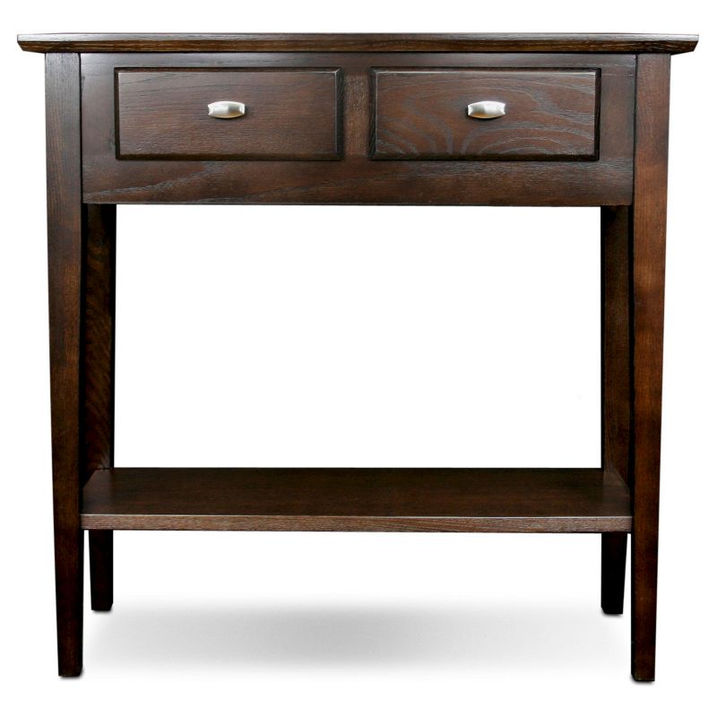Favorite Finds Hall Console/Sofa Table Chocolate Oak Finish - Leick Home