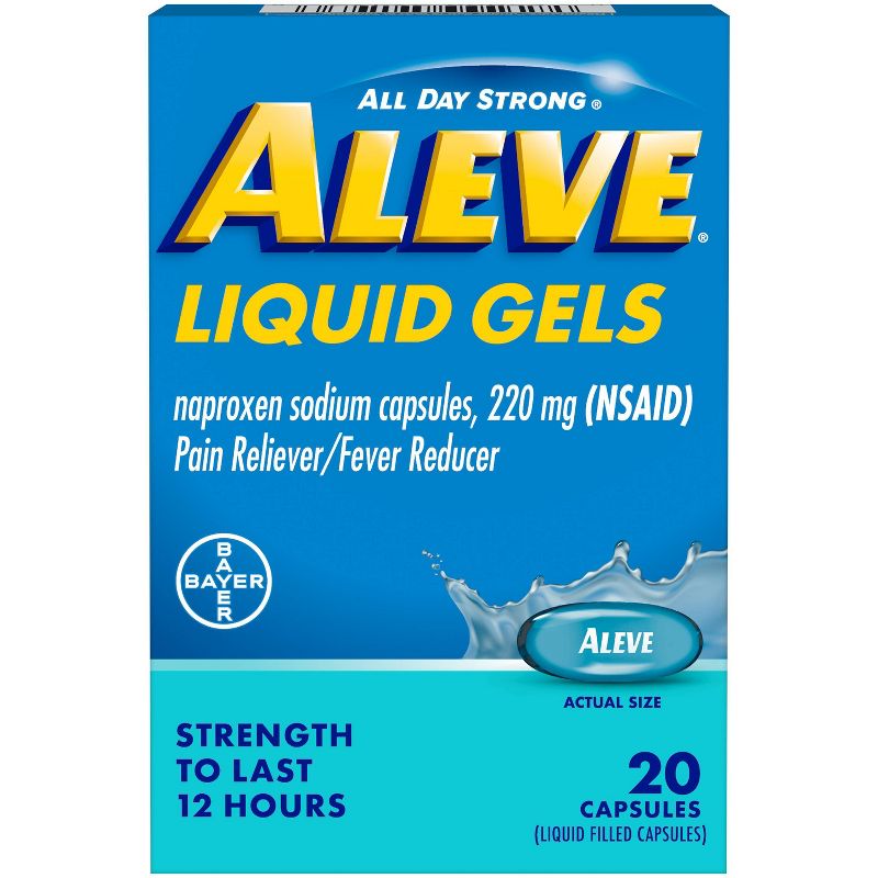 Aleve Acetaminophen Liquid Gels (NSAID) - 20ct