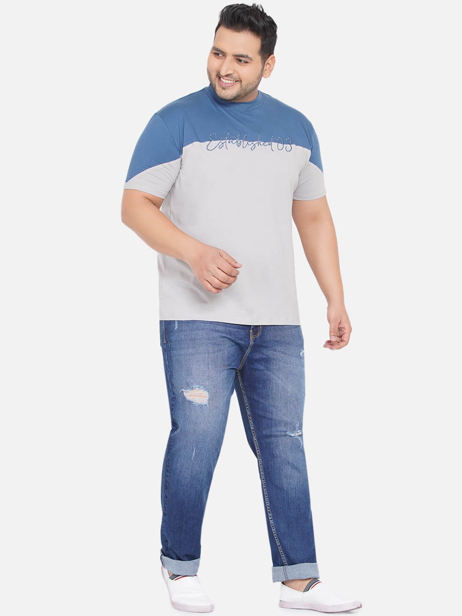 John Pride Blue Plus Size Jeans