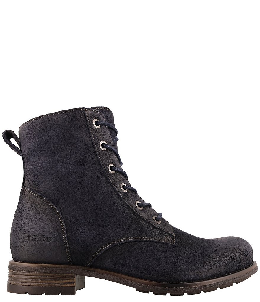 Taos Footwear Boot Camp Suede Faux Fur Lined Booties