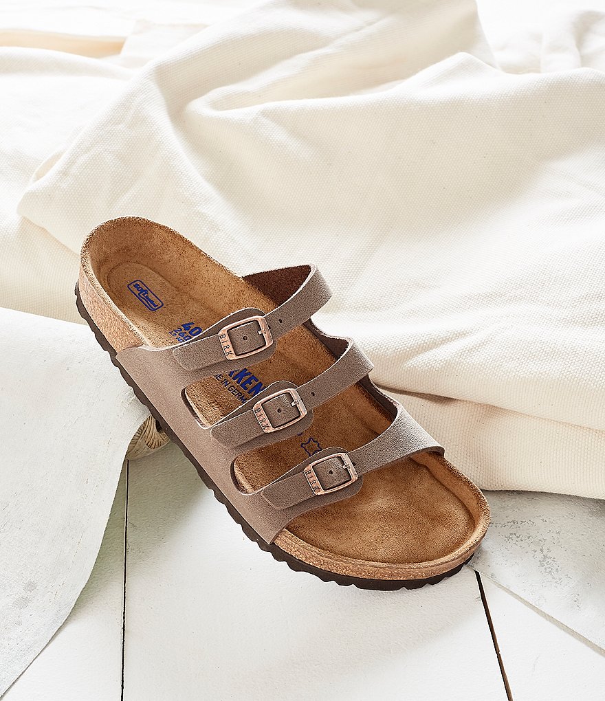 Birkenstock Women's Florida Birko-Flor Nubuck Sandals