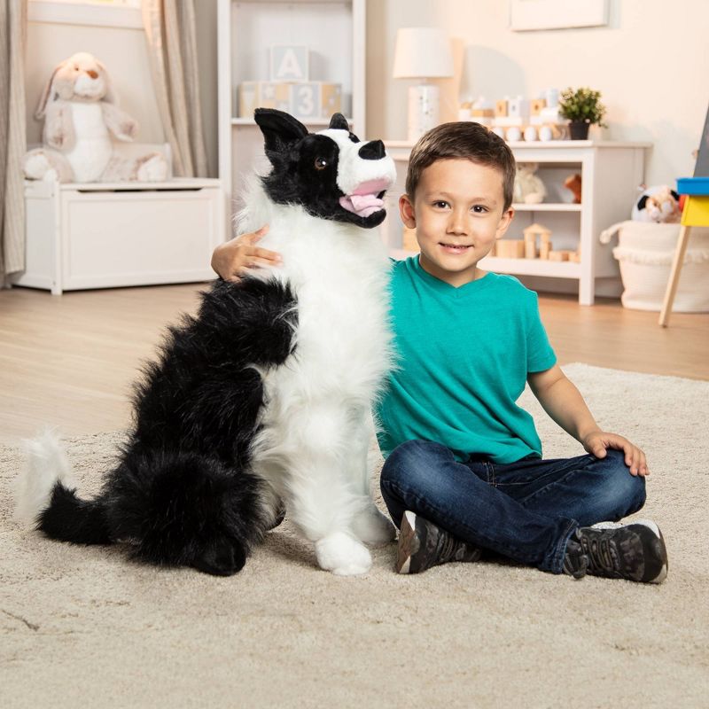 Melissa & Doug 2' Giant Border Collie