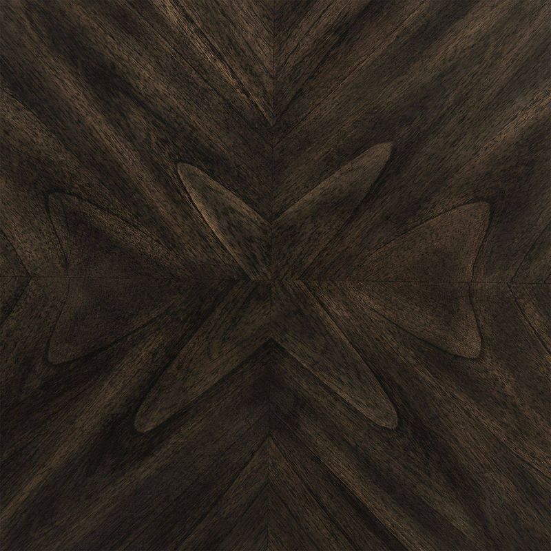 Set of 2 Taylor Standard Height Faux Leather Side Chair Set Walnut - Picket House Furnishings