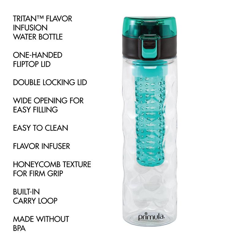 Primula Sentinel Tritan Infuser Water Bottle 22oz