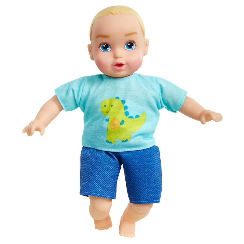 Honestly Cute My Lil' Baby Bunk Bed Playroom with Blonde Boy Doll and Brunette Girl Doll