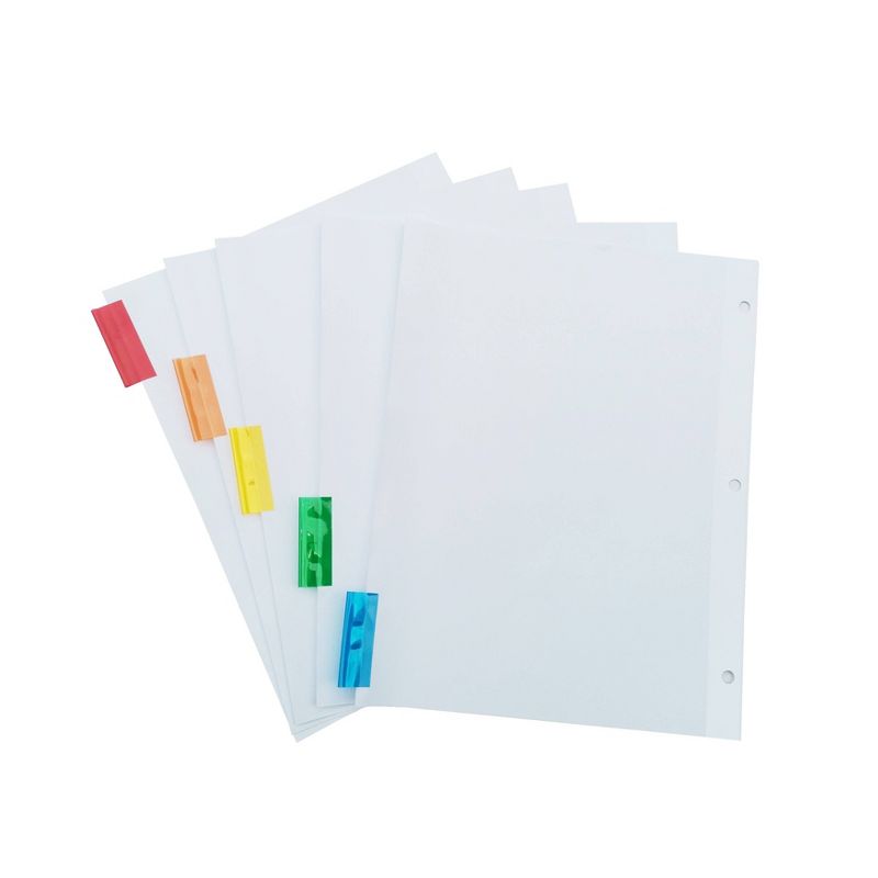 5ct Letter Index Dividers - up & up™