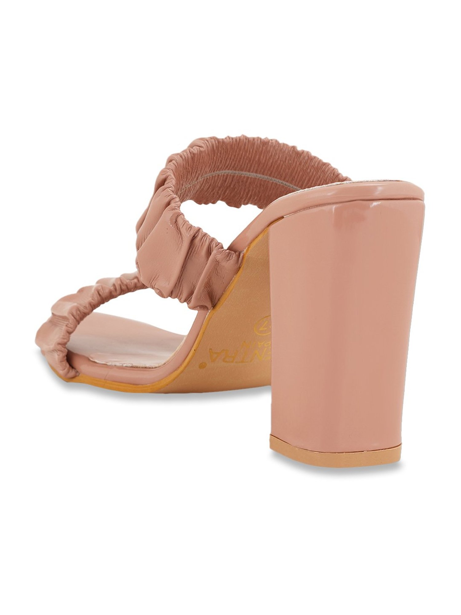 Scentra Women's SPAIN Peach Casual Sandals