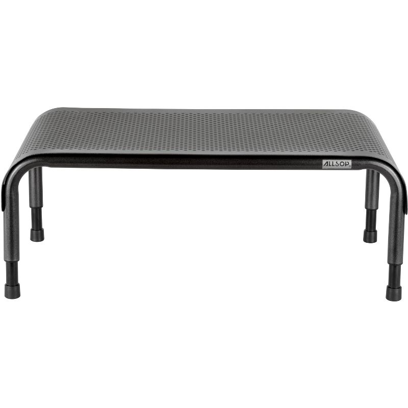 Allsop Metal Art Ergo3 Adjustable Monitor Stand - 35 lb Load Capacity - 8" Height x 18" Width x 10" Depth - Metal