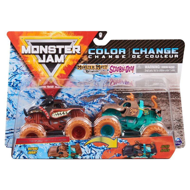 Monster Jam Scooby Doo 1:64 Scale - 2pk