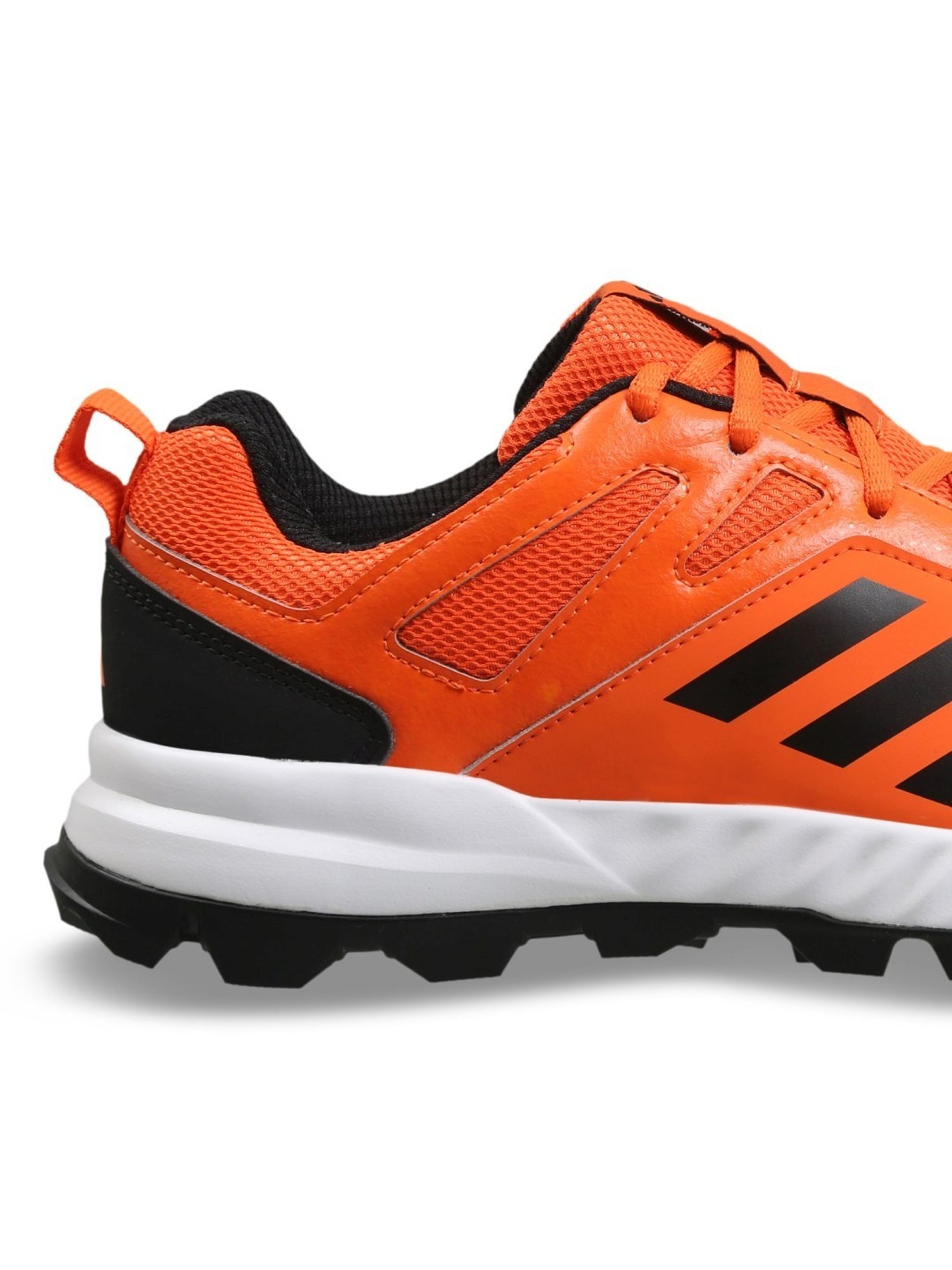 Adidas Men's Cri Rise V2 Orange Cricket Shoes