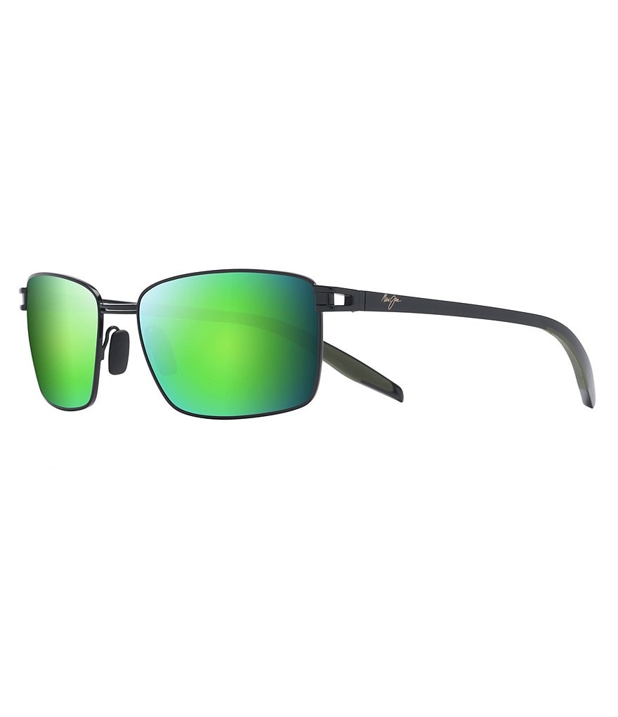 Maui Jim Cove Park PolarizedPlus2&reg; Rectangular 60mm Sunglasses