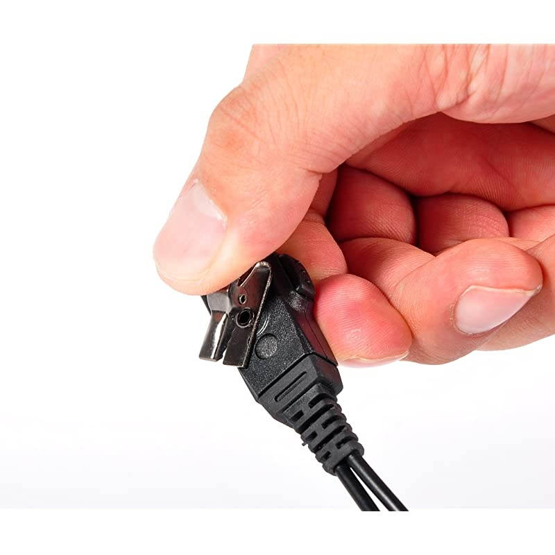 Soft Rubber D Shaped Headset Earpiece Mic for Kenwood Two-Way Radio TK 3101 2312 Baofeng Walkie Talkie UV-5R UV 5R 3R Plus B5 B6 89 BF 888S