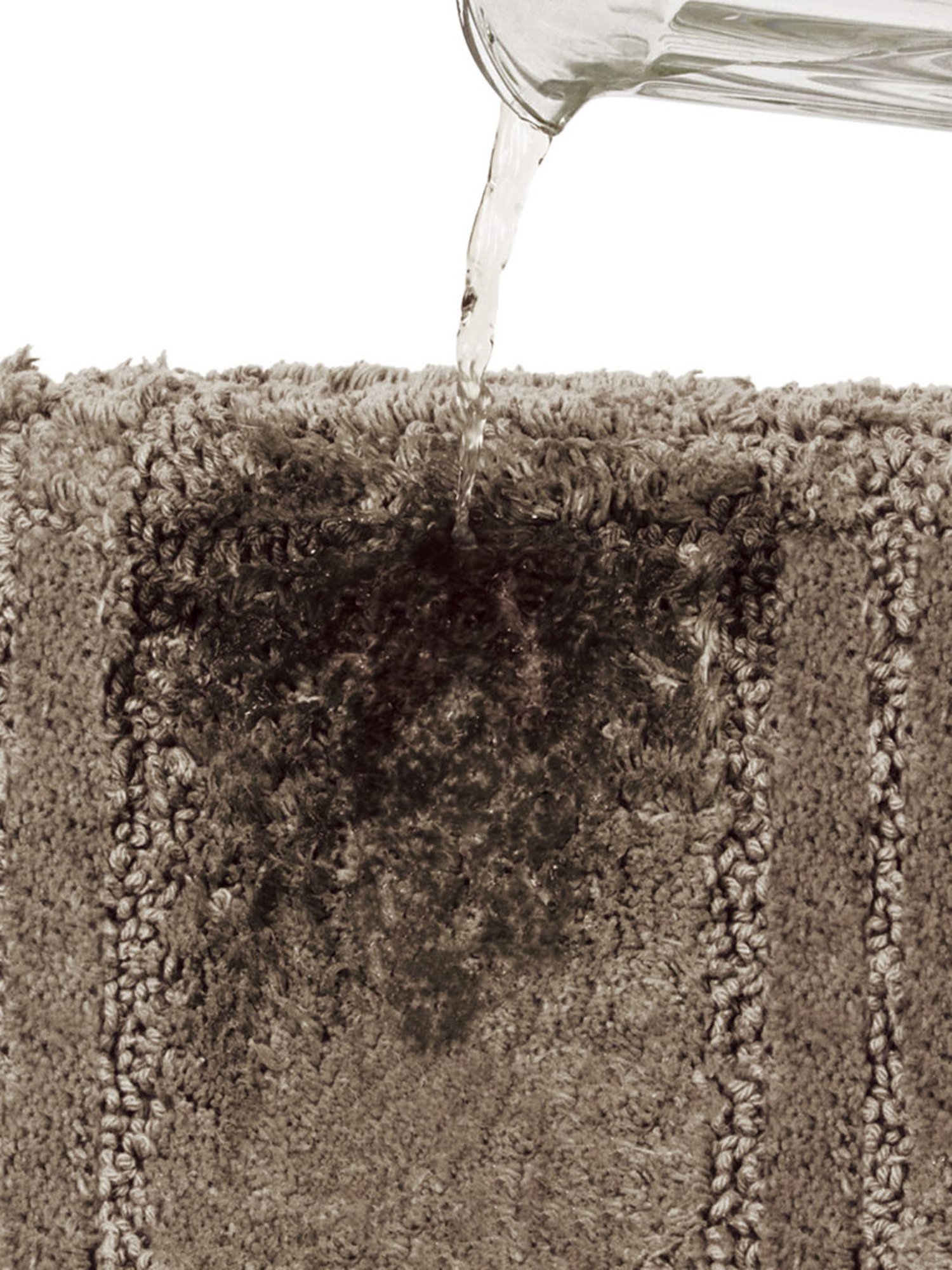 Freelance Taupe Cotton Set of 1 Bath Mats and Rugs