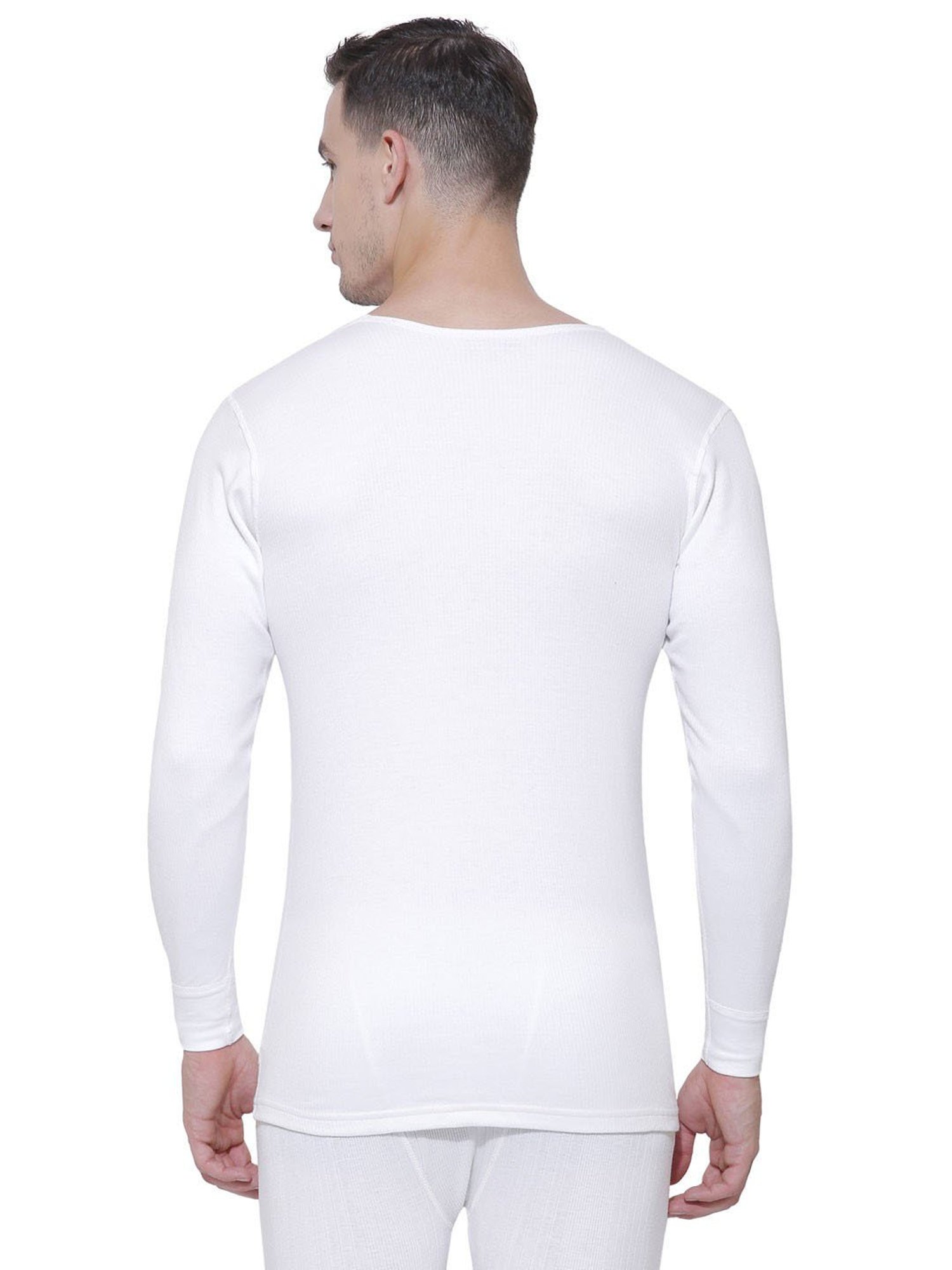 Bodycare White Regular Fit Thermal Top