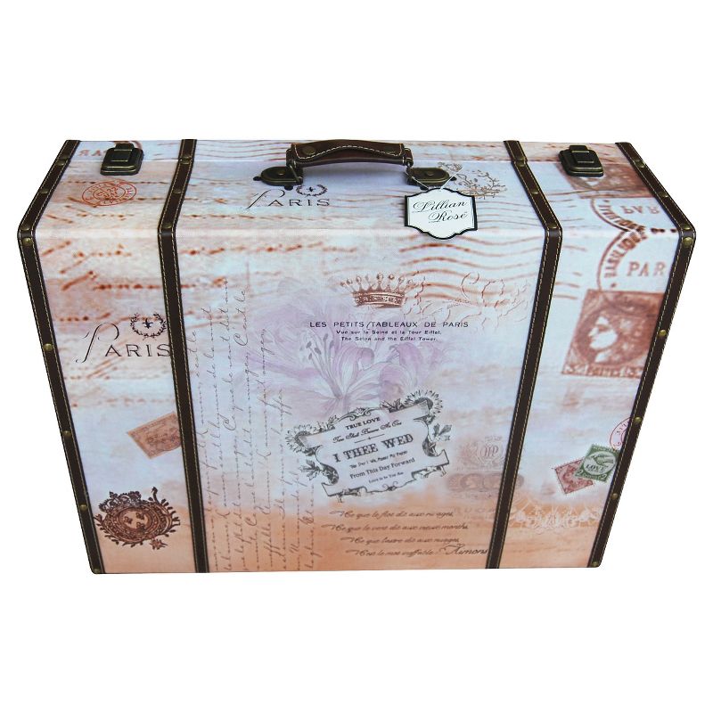 True Love Suitcase Card Box