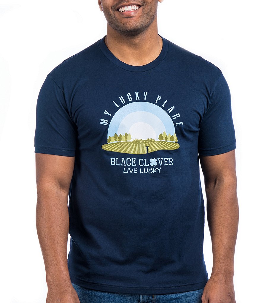 BLACK CLOVER Lucky Place 2 Short-Sleeve Graphic T-Shirt