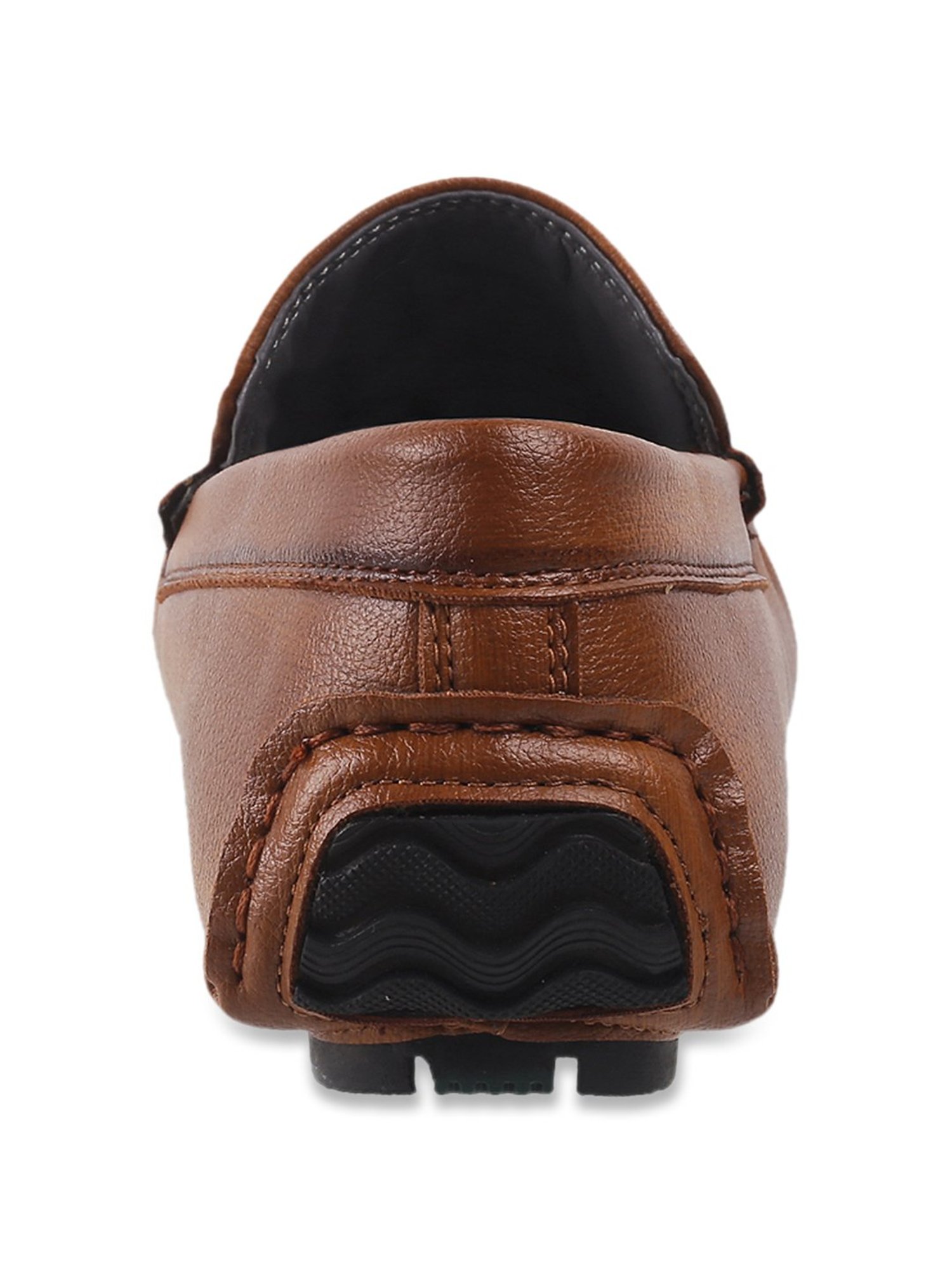 Mochi Men's Tan Casual Loafers