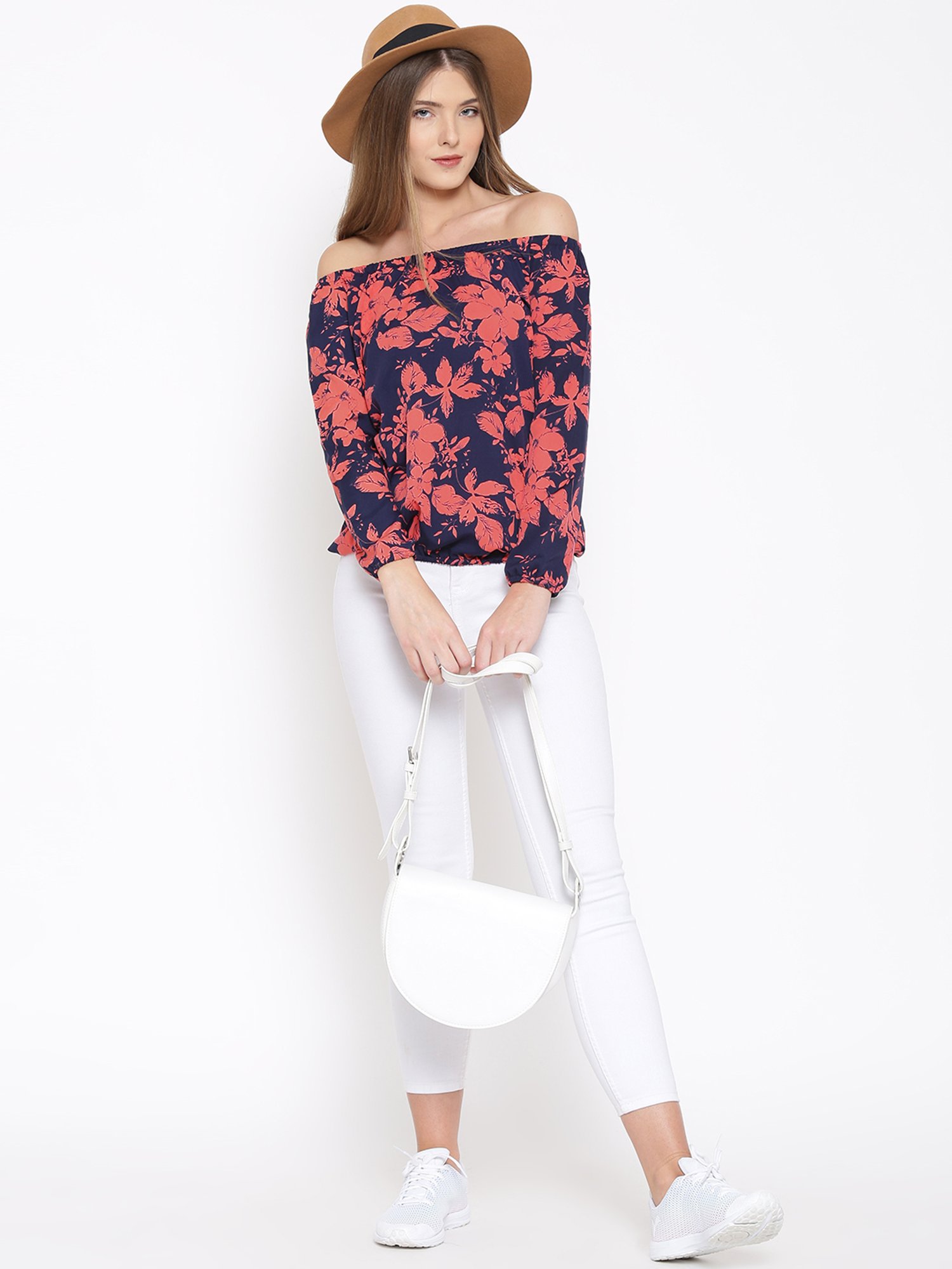 Rare Blue Printed Top