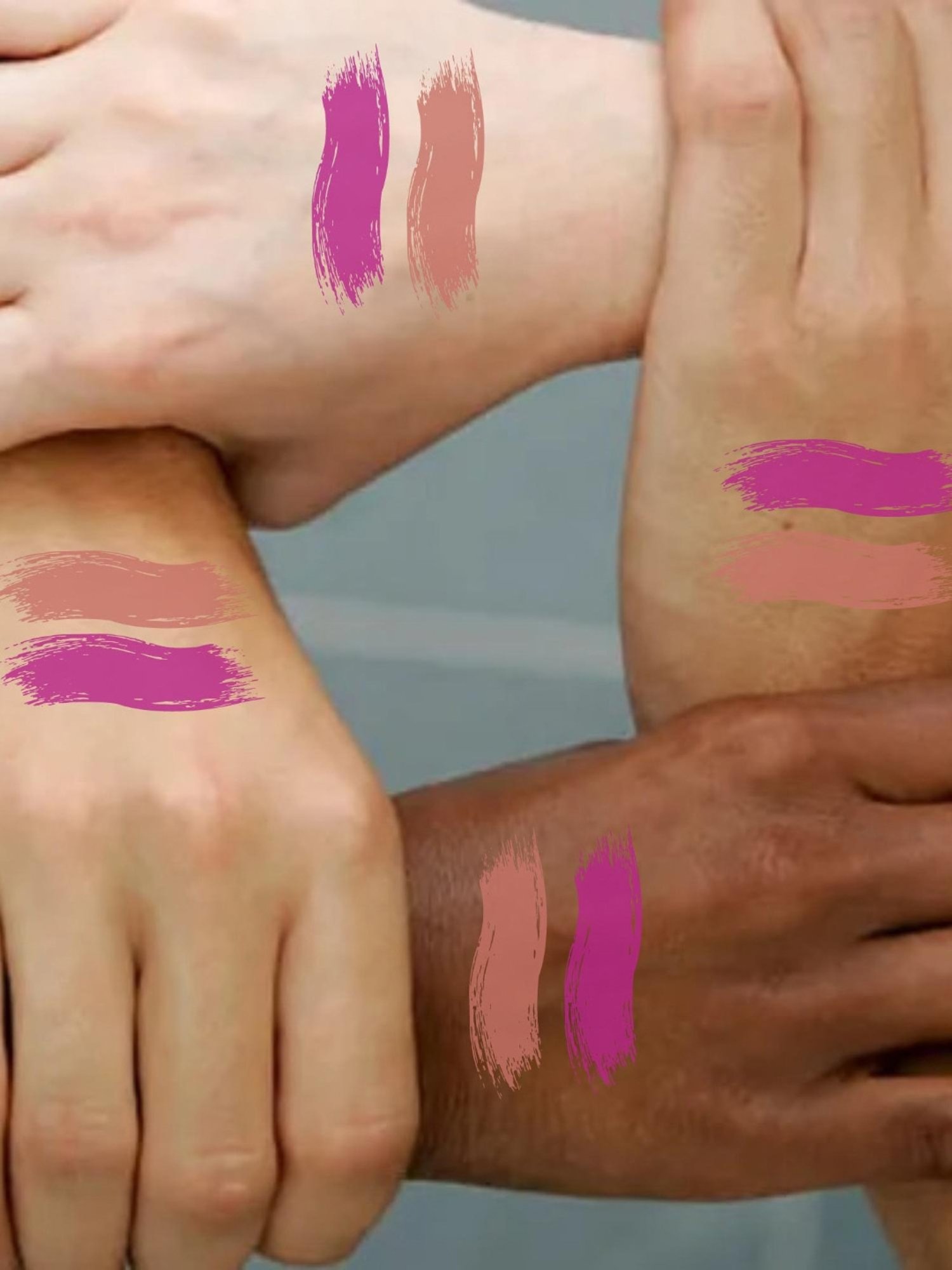 KINDED Liquid Lip Colour 02 More Magenta & 10 Perfect Nude Combo