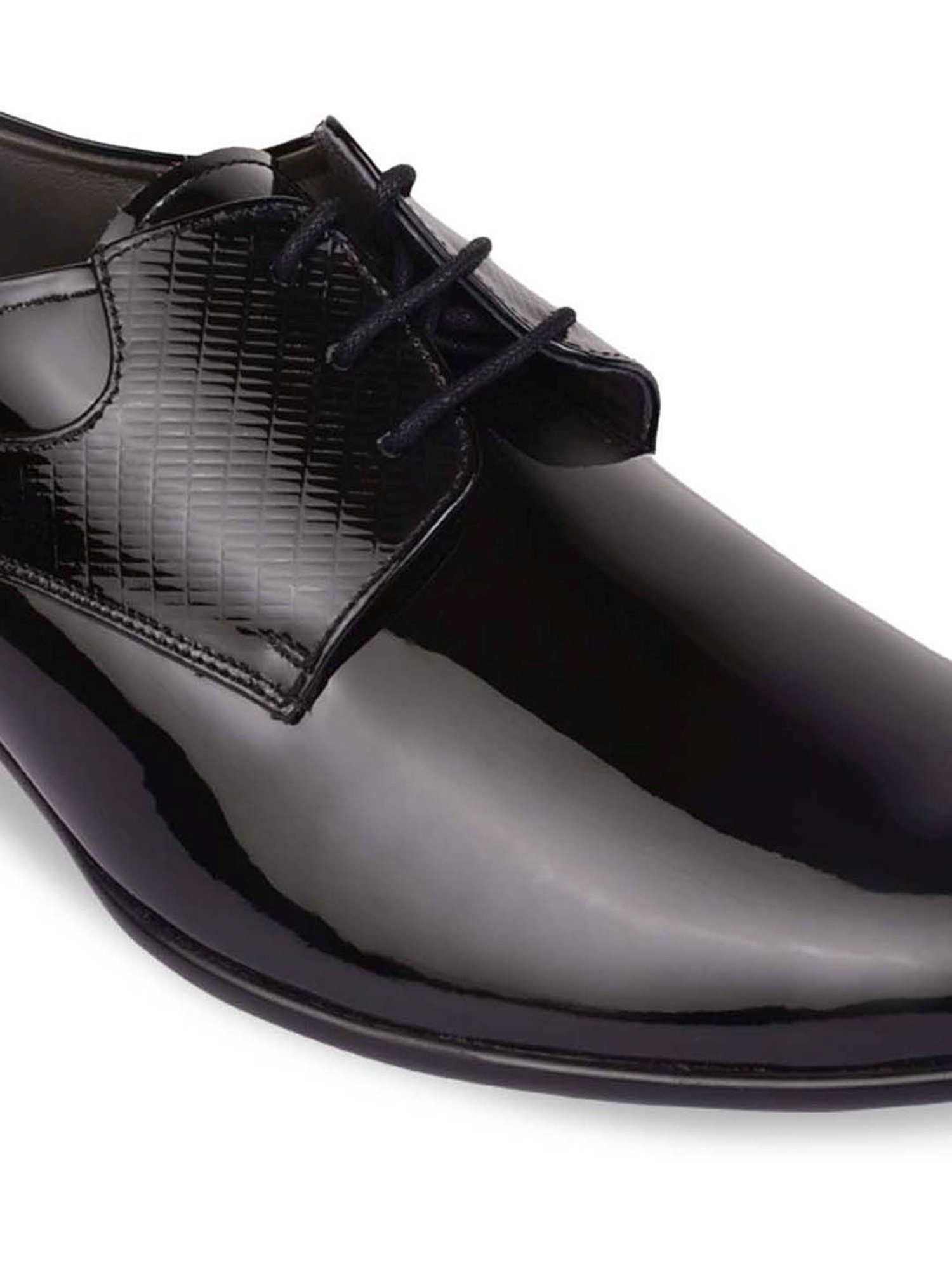 Regal Men's Black Derby Shoes