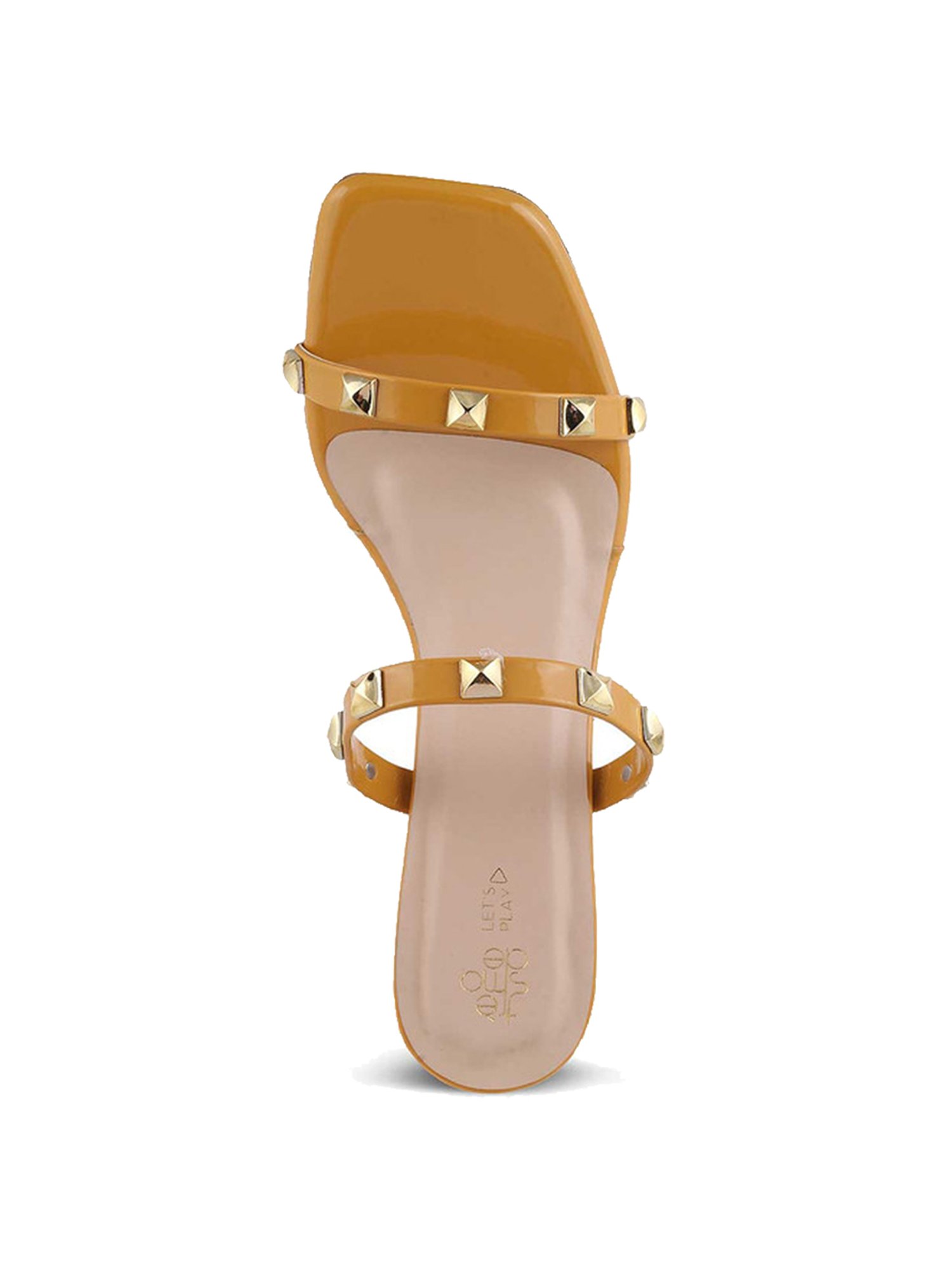Tresmode Women's Yellow Casual Sandals