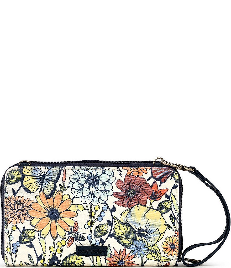 Etienne Aigner Adeline Signature Leather Wristlet Crossbody Bag