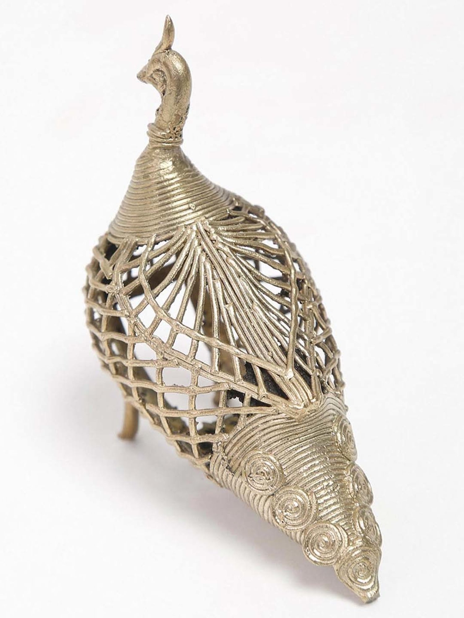 Fabindia Yatan Gold Metal Animal Centerpiece