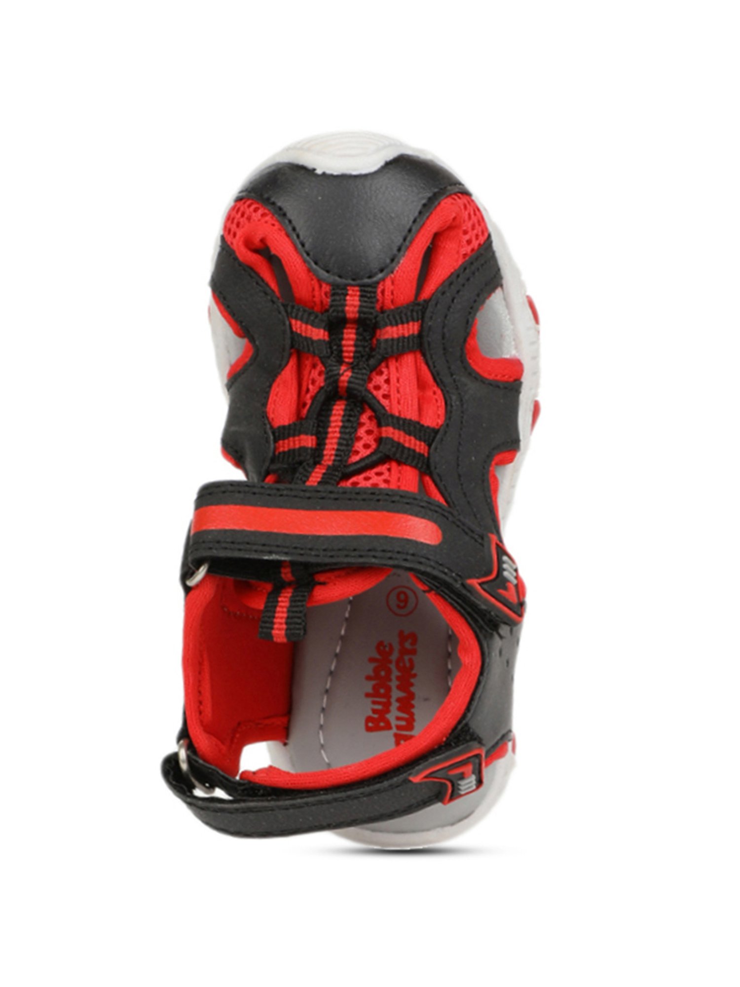 Bubblegummers by Bata Kids Black Ankle Strap Sandals