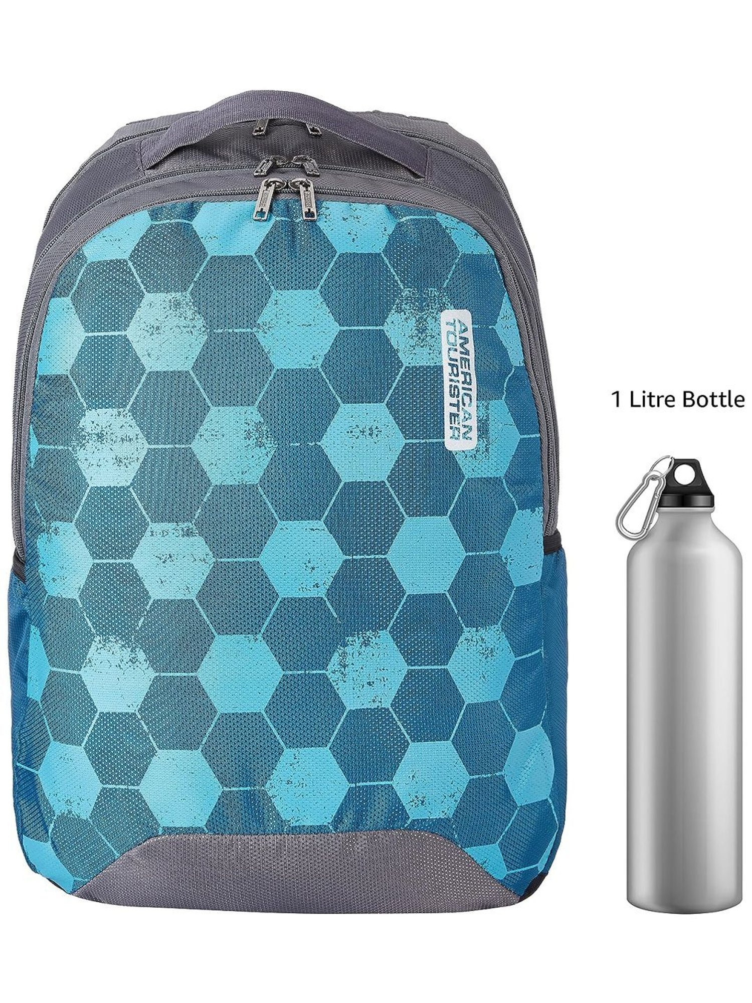 American Tourister Bounce 28 Ltrs Blue Medium Backpack