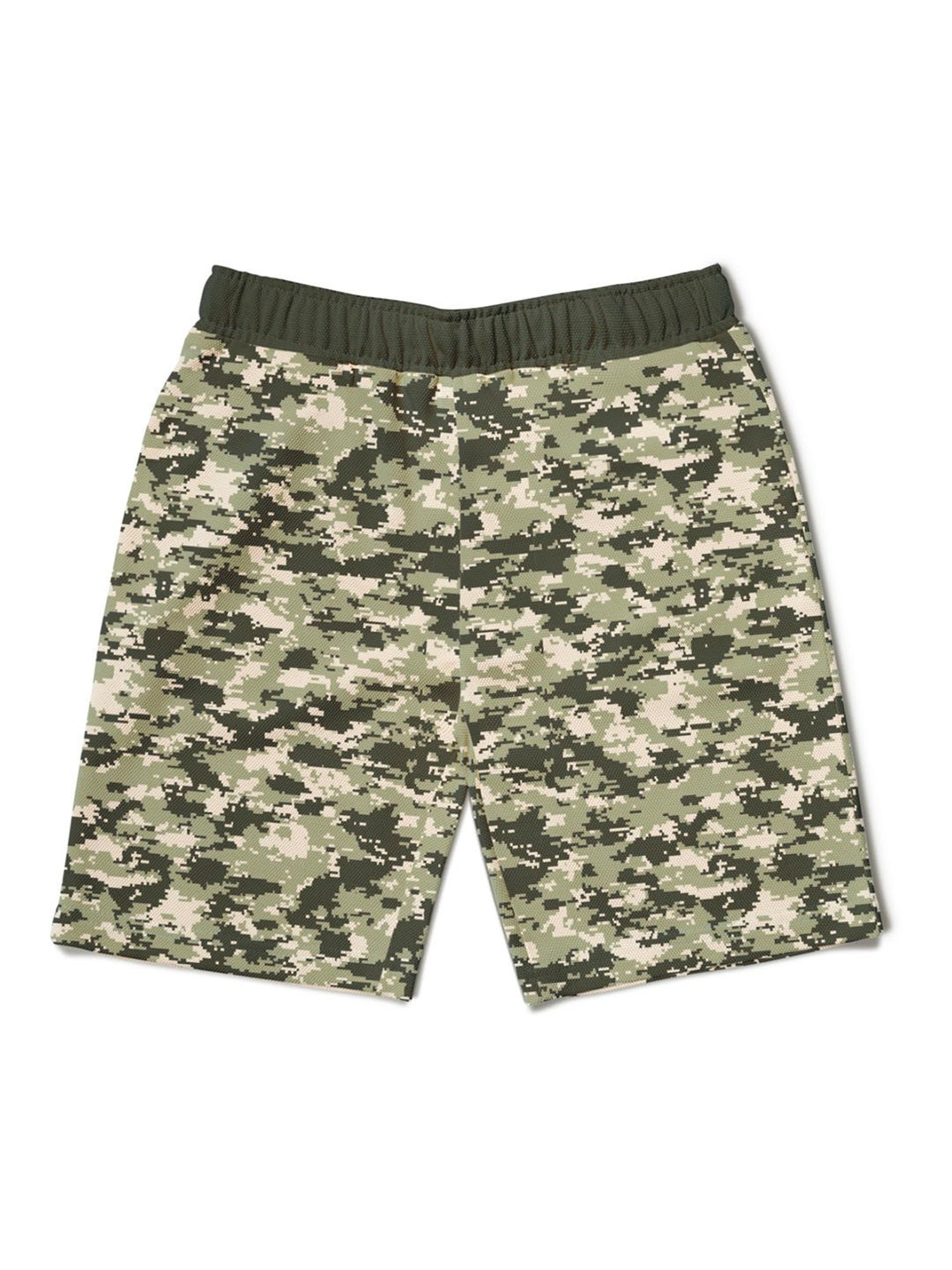 HELLCAT Kids Green Camouflage Shorts