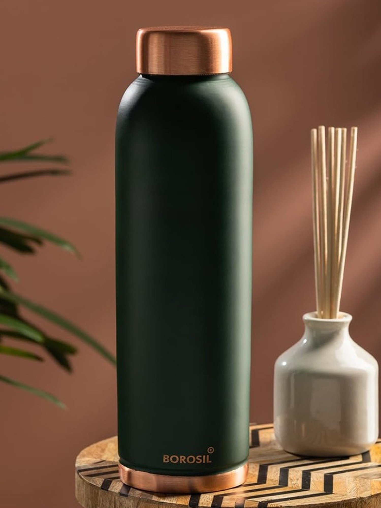 Milton Elfin Silver Stainless Steel Insulated Water Bottle (160 ml) - Set of 1