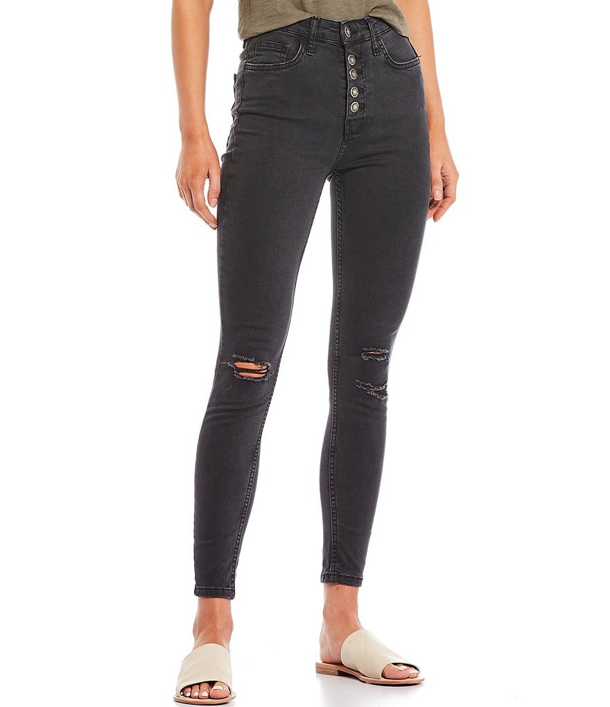 Free People Sabrina Super Skinny Jeans