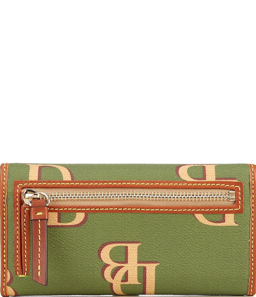 Dooney & Bourke Signature Monogrammed Collection Continental Clutch