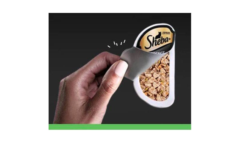 Sheba Perfect Portions Garden Medleys Salmon, Vegetables and Tuna Wet Cat Food - 12ct