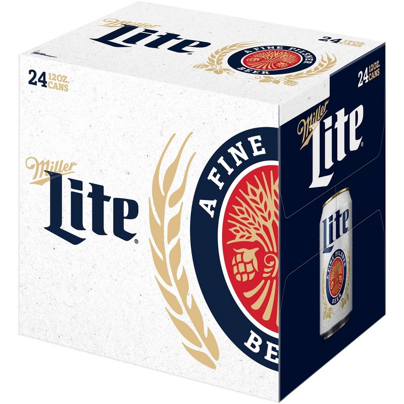 Miller Lite Beer- 24pk/12 fl oz Cans