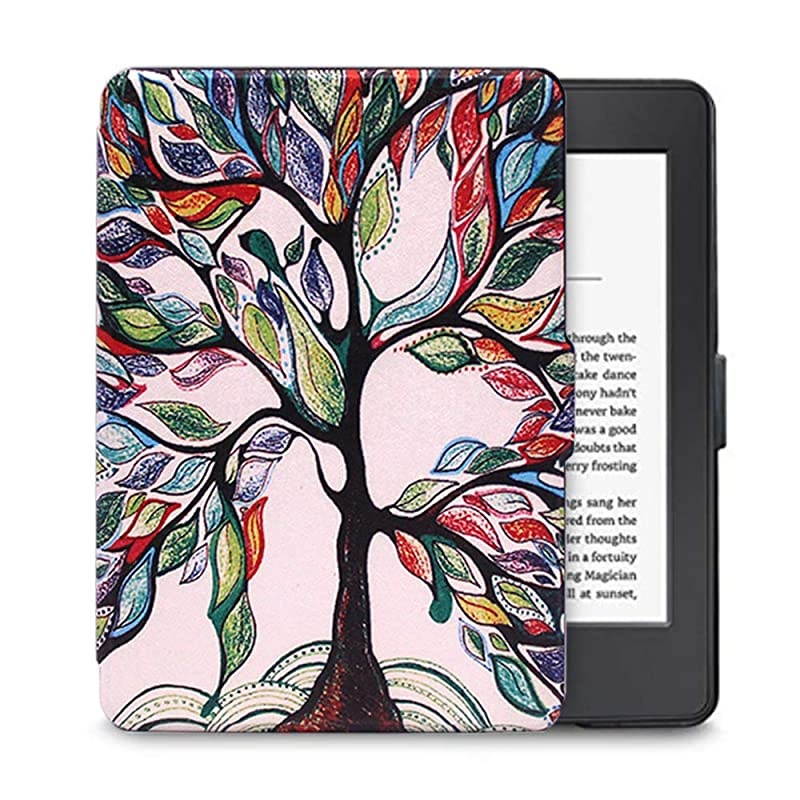 Kindle Ereader Voyage Smart Cover Thin Slim Fit Lightweight PU Leather Case Cover Auto WakeSleep Function for  Kindle Ereader Voyage 12