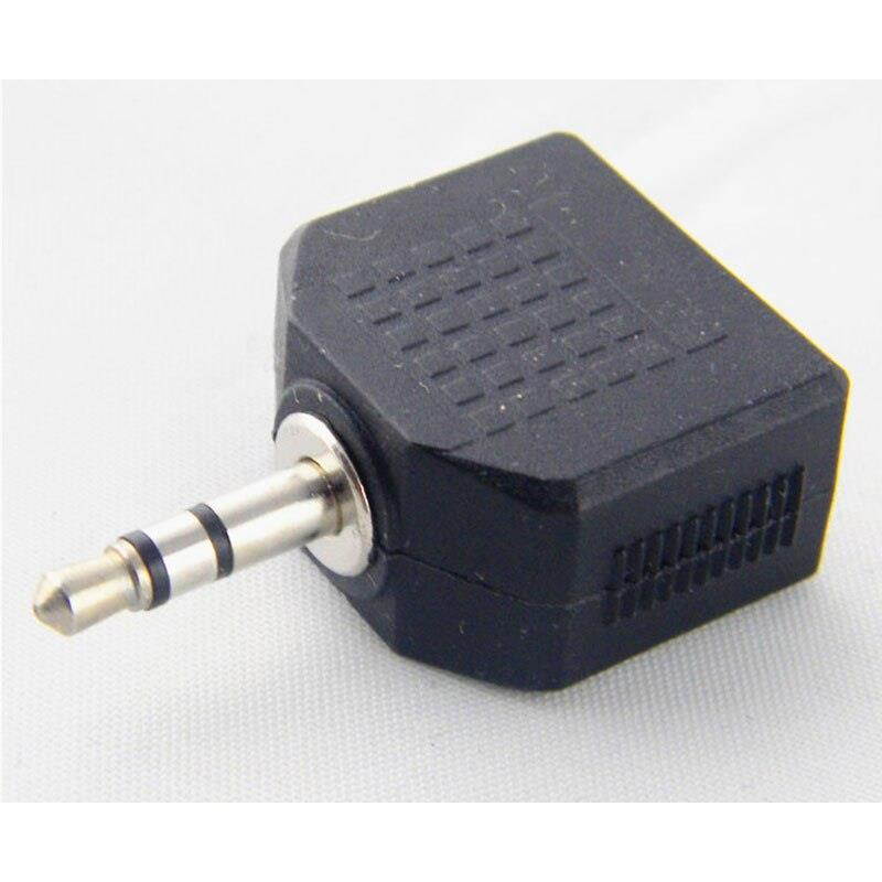 3.5mm Stereo Plug to 2 x 3.5mm Stereo Jack Splitter Adaptor