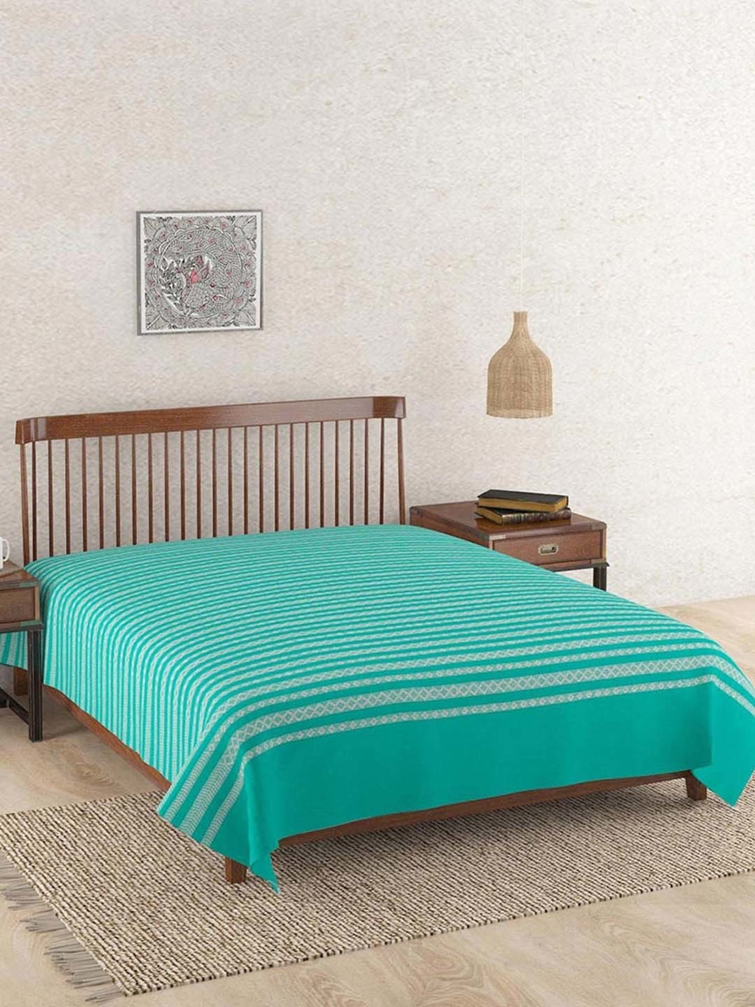 DDECOR Live beautiful Embroidery Baroque Metallic Grey 210 TC Cotton Comforters - Set of 3