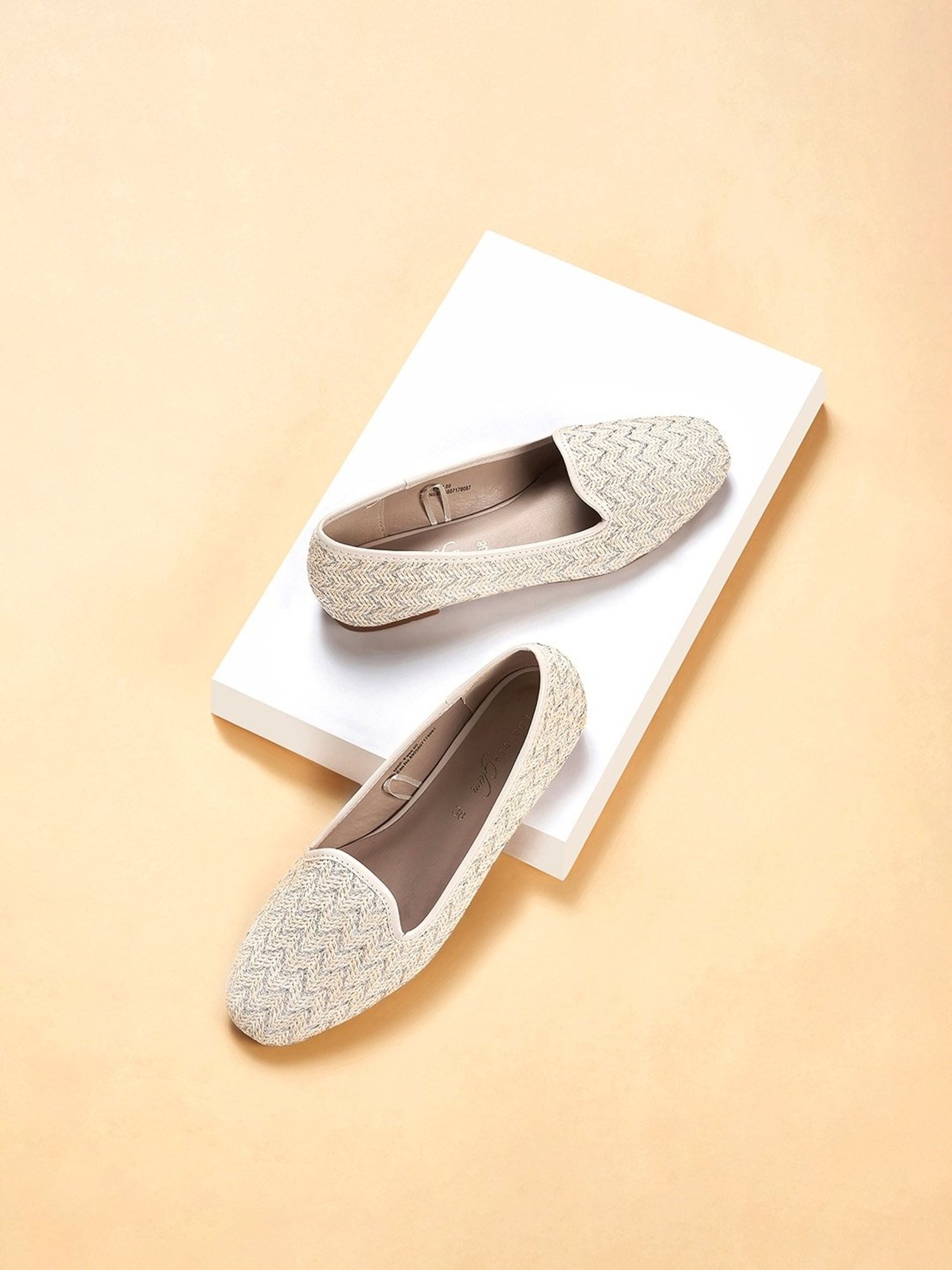 Forever Glam by Pantaloons Women's Beige Casual Loafers