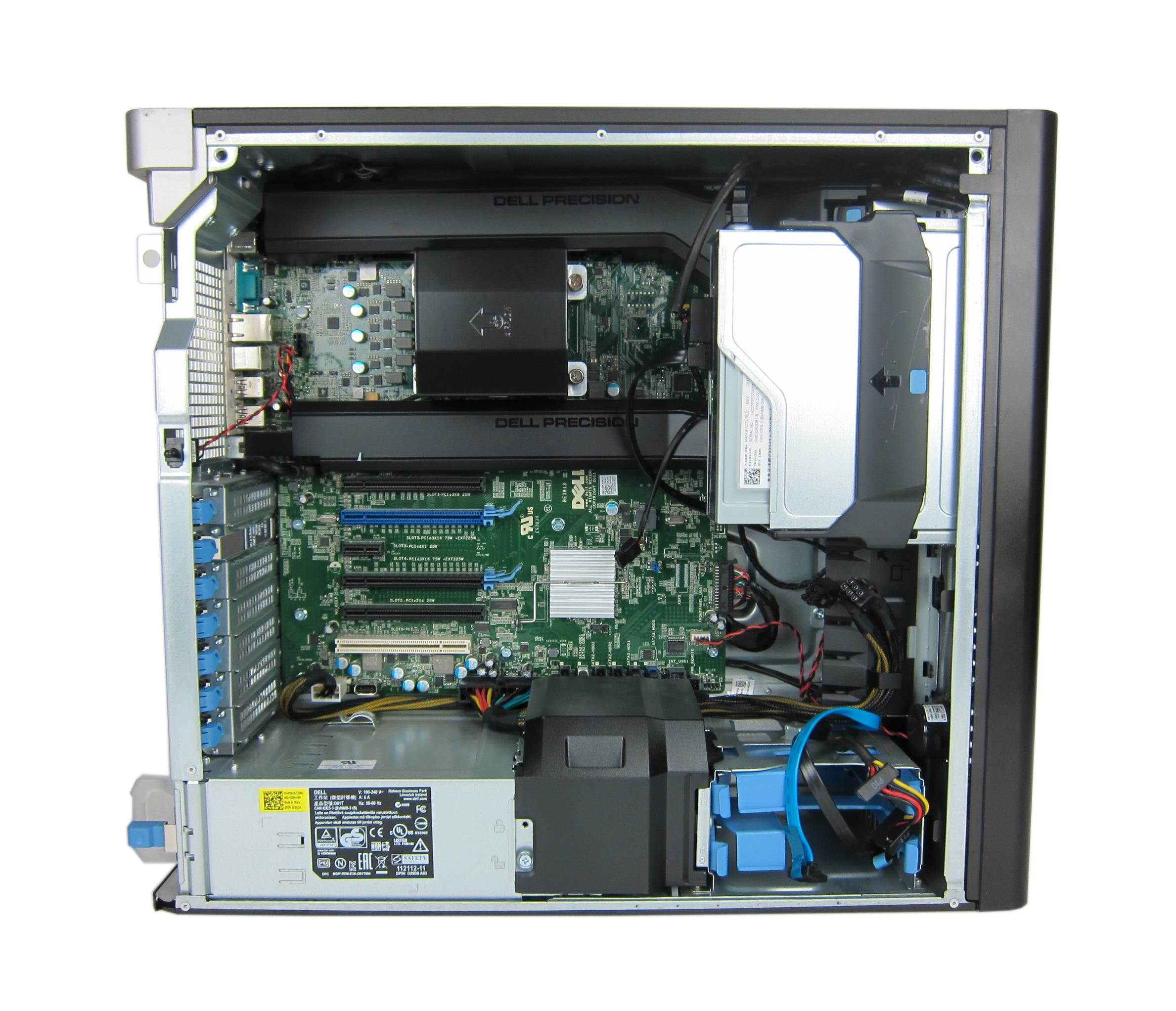 Dell Precision T3610 - E5-1607v2 3.0GHz QC 64GB 600GB 10K H310 K2000 W10Pro