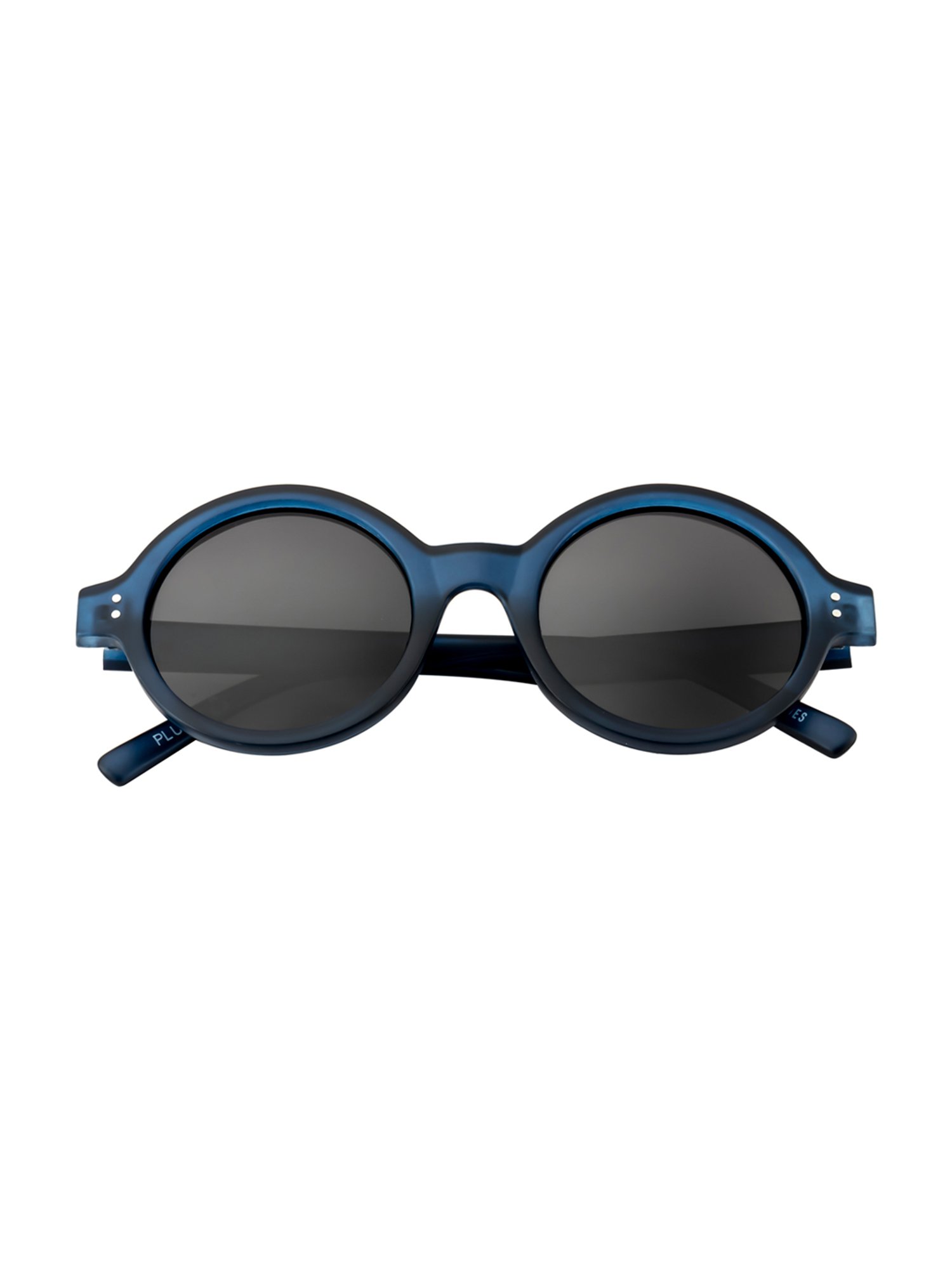 Oceanides Grey Round Unisex Sunglasses