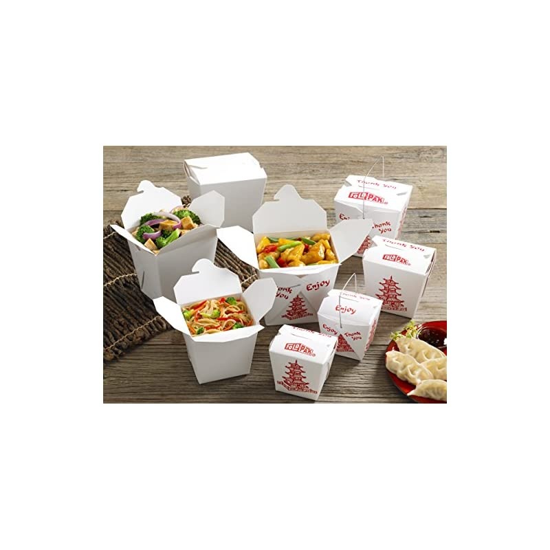 16MWWHITEM Paper Microwaveable Food Pail, 3" Length x 2-1/8" Width x 3-1/4" Height, 16-Fluid Ounce Capacity, White (Case of 450)