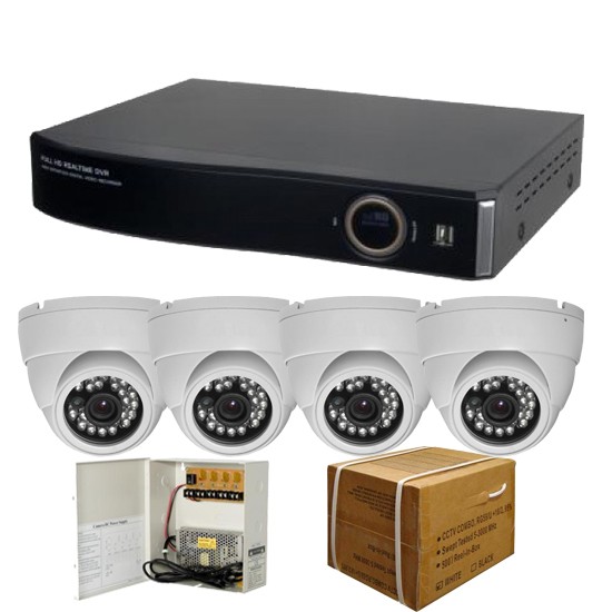 TMEZON 1080P CCTV Camera System 16CH 1080N Lite Surveillance DVR Video Recorder, 16x HD 1920TVL 2.0MP 24leds Indoor Outdoor IR Night IP66 Weatherproof Security System
