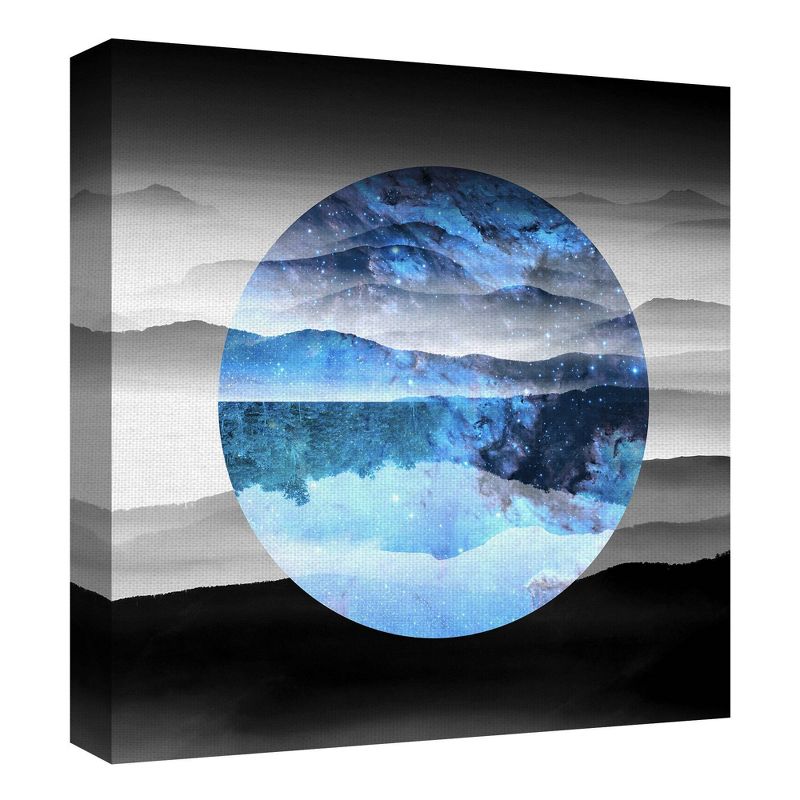 24" x 24" Celestial Landscape 1 Art on Canvas - Fine Art Canvas