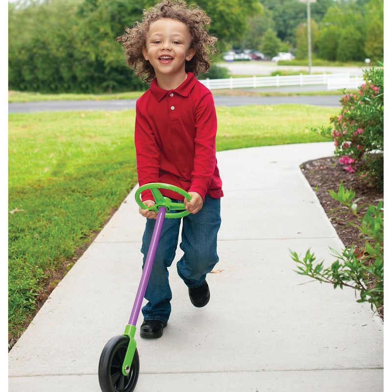 Kaplan Early Learning Push and Pull Go Wheelie Playtime Balance Fun